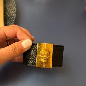 Alexander McQueen Skull Cuff
